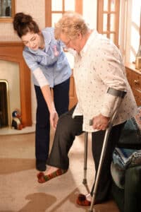 recovery after knee replacement - light walking