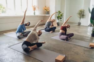 yoga to stay fit after knee replacement