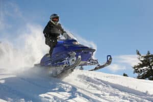 snowmobiling after knee replacement